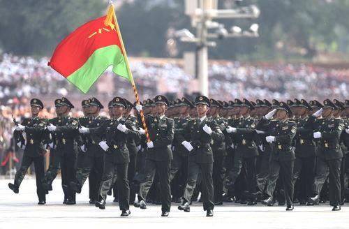 93阅兵徒步方队视频,震撼人心的军容展示